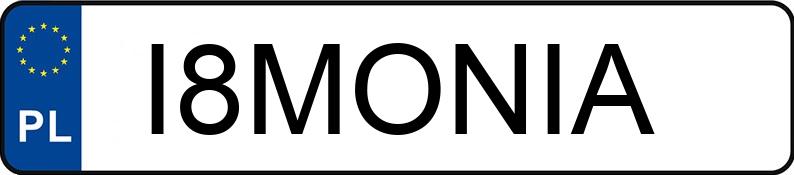 Numer rejestracyjny I8MONIA posiada MAZDA CX-5 SkyMotion Aut.