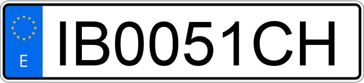 Numer rejestracyjny IB0051CH posiada MERCEDES E 280 (210)