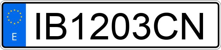 Numer rejestracyjny IB1203CN posiada MERCEDES E 300 (210)