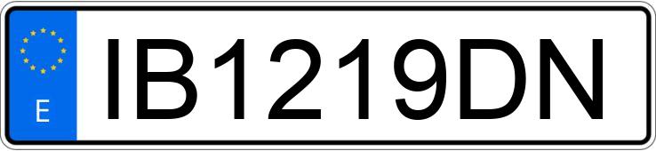 Numer rejestracyjny IB1219DN posiada RENAULT CLIO