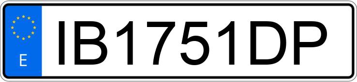 Numer rejestracyjny IB1751DP posiada HONDA CBR 900