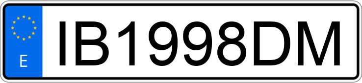 Numer rejestracyjny IB1998DM posiada OPEL CORSA