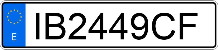 Numer rejestracyjny IB2449CF posiada BMW SERIE 3 Numer rejestracyjny IB2449CF posiada BMW SERIE 3