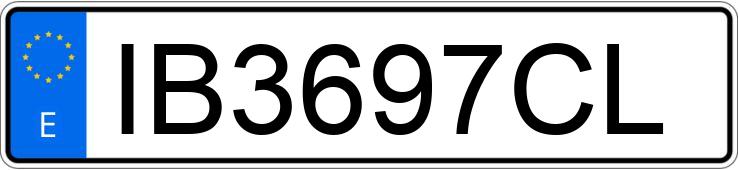 Numer rejestracyjny IB3697CL posiada SUZUKI VITARA