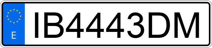 Numer rejestracyjny IB4443DM posiada TOYOTA CELICA