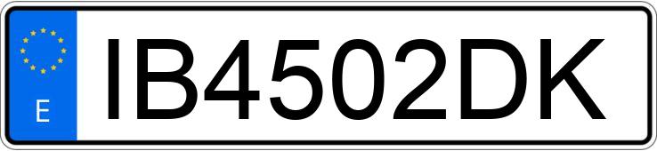 Numer rejestracyjny IB4502DK posiada AUDI A4 Numer rejestracyjny IB4502DK posiada AUDI A4