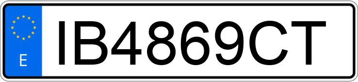 Numer rejestracyjny IB4869CT posiada HONDA CIVIC