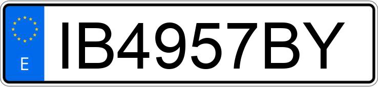 Numer rejestracyjny IB4957BY posiada SUZUKI SWIFT Numer rejestracyjny IB4957BY posiada SUZUKI SWIFT