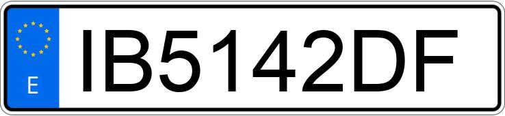 Numer rejestracyjny IB5142DF posiada OPEL ASTRA
