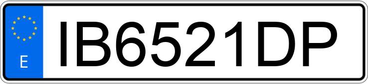 Numer rejestracyjny IB6521DP posiada RENAULT CLIO