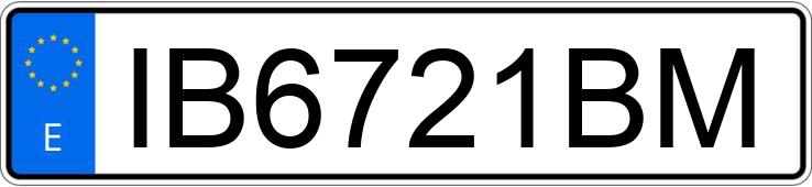 Numer rejestracyjny IB6721BM posiada MAN M 90