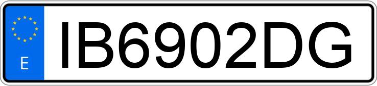 Numer rejestracyjny IB6902DG posiada CITROEN SAXO