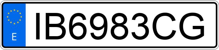 Numer rejestracyjny IB6983CG posiada MERCEDES 260 (124)