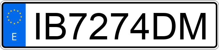 Numer rejestracyjny IB7274DM posiada MERCEDES C 180 (202)