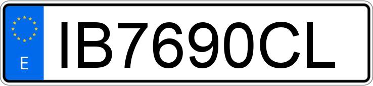 Numer rejestracyjny IB7690CL posiada VOLKSWAGEN POLO