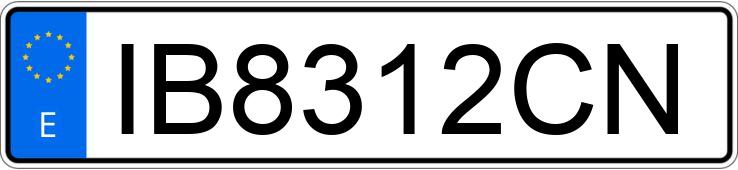 Numer rejestracyjny IB8312CN posiada FIAT CINQUECENTO