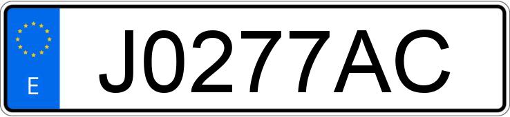 Numer rejestracyjny J0277AC posiada OPEL ASTRA