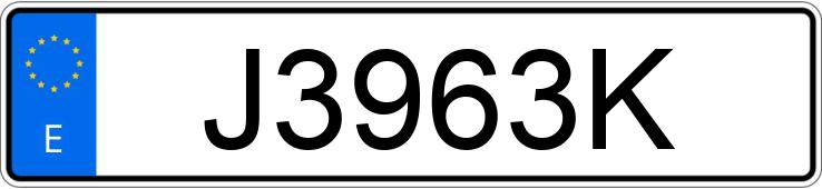 Numer rejestracyjny J3963K posiada AUSTIN SHERPA