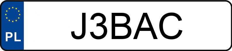 El número de registro J3BAC tiene MERCEDES-BENZ CLA 250 MR`23 E6 118 AMG 4Matic