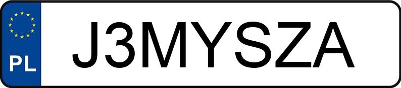 Numer rejestracyjny J3MYSZA posiada AUDI A4 2.0 TFSI MR`15 E6 B9 S tronic