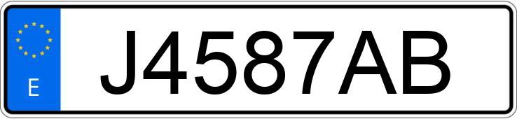 Numer rejestracyjny J4587AB posiada PEUGEOT 106 Numer rejestracyjny J4587AB posiada PEUGEOT 106