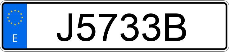 Numer rejestracyjny J5733B posiada CITROEN DYANE 6 Numer rejestracyjny J5733B posiada CITROEN DYANE 6