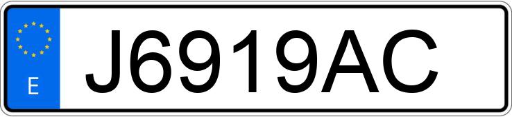 Numer rejestracyjny J6919AC posiada CITROEN SAXO Numer rejestracyjny J6919AC posiada CITROEN SAXO