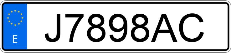 Numer rejestracyjny J7898AC posiada HONDA NSR 125 Numer rejestracyjny J7898AC posiada HONDA NSR 125