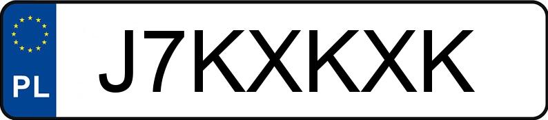 Numer rejestracyjny J7KXKXK posiada AUDI A1 Sportback 40 TFSI MR`19 E6d 8X S line S tronic