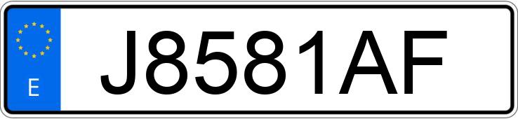 Numer rejestracyjny J8581AF posiada FORD TRANSIT Numer rejestracyjny J8581AF posiada FORD TRANSIT