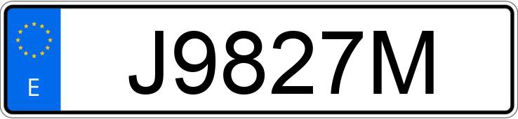 Numer rejestracyjny J9827M posiada VOLKSWAGEN POLO Numer rejestracyjny J9827M posiada VOLKSWAGEN POLO