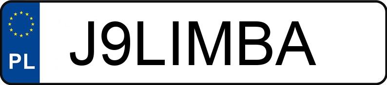 Numer rejestracyjny J9LIMBA posiada MERCEDES-BENZ 111 Vito CDI MR`14 E5 2.8t 111 Vito CDI MR`14 E5 2.8t