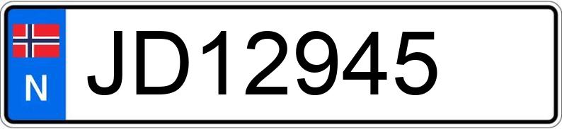 Numer rejestracyjny JD12945 posiada TOYOTA LAND CRUISER