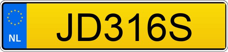 Numer rejestracyjny JD316S posiada BMW 320D EFFICIENT DYNAMICS