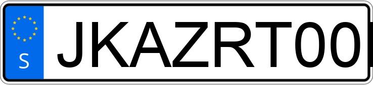 Numer rejestracyjny JKAZRT00HHA010388 posiada  