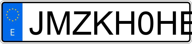 Numer rejestracyjny JMZKH0HEX01366959 posiada MAZDA CX-60