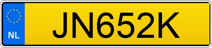 Registreringsnummeret JN652K har OPEL KARL / VIVA