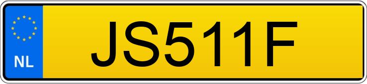 Numer rejestracyjny JS511F posiada VOLKSWAGEN GOLF