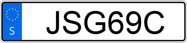 Numer rejestracyjny JSG69C posiada Volvo XC60