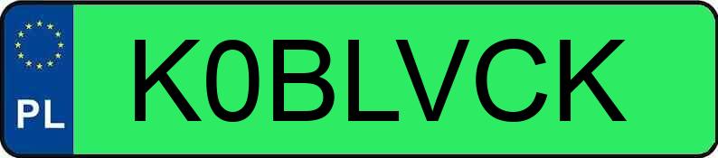 Numer rejestracyjny K0BLVCK posiada MG MG4 MR`23 E6 Luxury Long-Range 77kWh