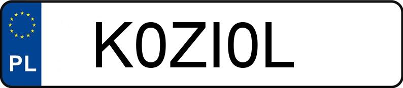Numer rejestracyjny K0ZI0L posiada MERCEDES-BENZ Viano 2.2 CDI MR`11 E5 639 extra L Ambiente