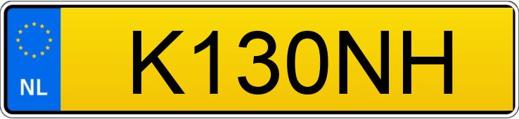 Numer rejestracyjny K130NH posiada MERCEDES-BENZ C-KLASSE