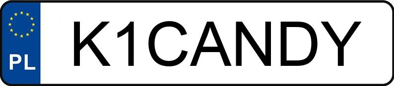 Numer rejestracyjny K1CANDY posiada BMW M 240i Coupe MR`15 E6 F22 M 240i Coupe MR`15 E6 F22