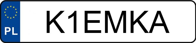 Numer rejestracyjny K1EMKA posiada BMW M 3 Coupe 3.2 Kat. MR`02 E3 E46 M 3 Coupe 3.2 Kat. MR`02 E3 E46