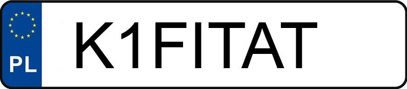 Numer rejestracyjny K1FITAT posiada FORD FIESTA