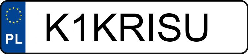 Numer rejestracyjny K1KRISU posiada IVECO 35S18 Numer rejestracyjny K1KRISU posiada IVECO 35S18