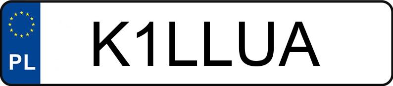 Numer rejestracyjny K1LLUA posiada BMW 328 XI