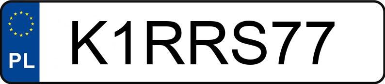 Numer rejestracyjny K1RRS77 posiada ROLLS-ROYCE Phantom MR`09 Extended Wheelbase