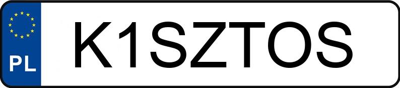 Numer rejestracyjny K1SZTOS posiada HONDA CIVIC 5DR