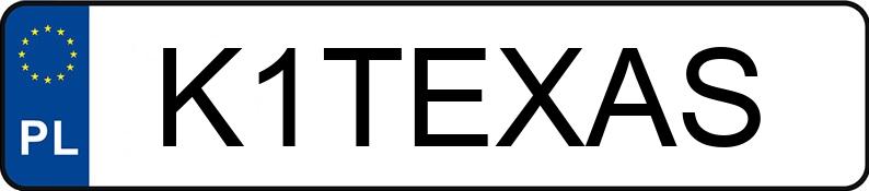 Numer rejestracyjny K1TEXAS posiada FORD Edge 3.5 MR`11 E5 SE AWD